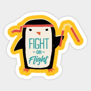 Fight Or Flight Sticker